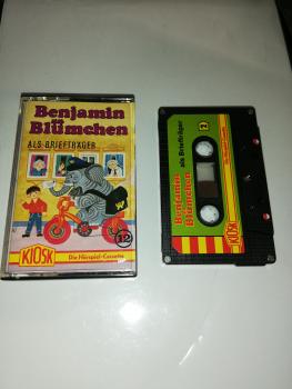 Benjamin Blümchen Folge 12 als Briefträger 5-fach Silber geschraubt Schwarz mit Grünen Cover 4.24569 CD